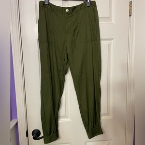 Green pants